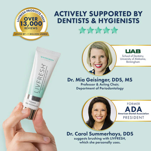 LIVFRESH Gel Toothpaste