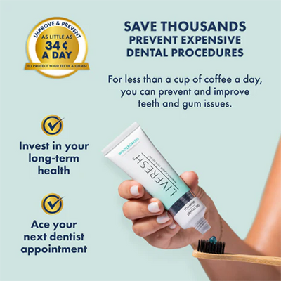 LIVFRESH Gel Toothpaste